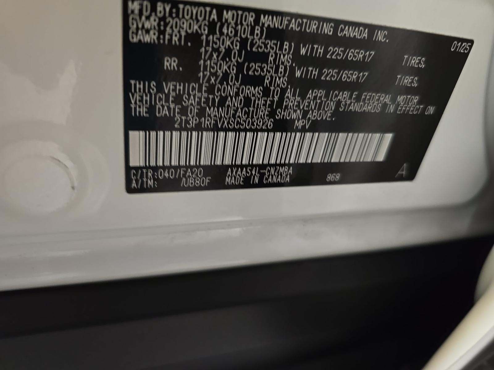 2025 Toyota RAV4 XLE AWD