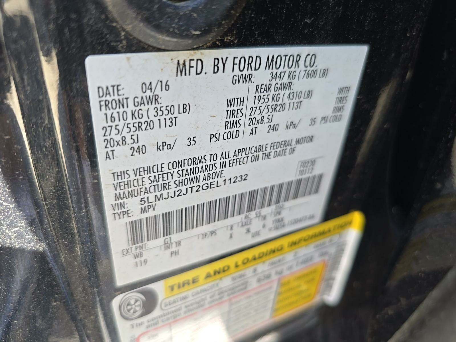 2016 Lincoln Navigator Select AWD