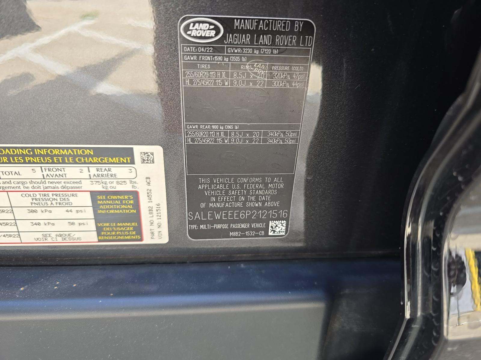 2023 Land Rover Defender 110 V8 AWD