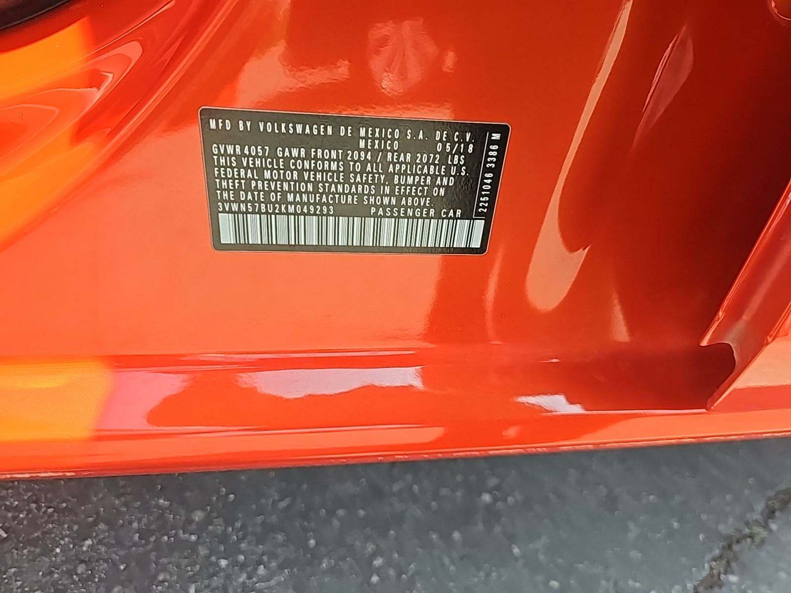 2019 Volkswagen Jetta 1.4T S FWD