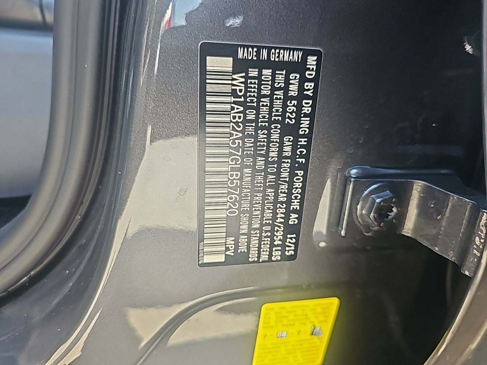 2016 Porsche Macan S AWD