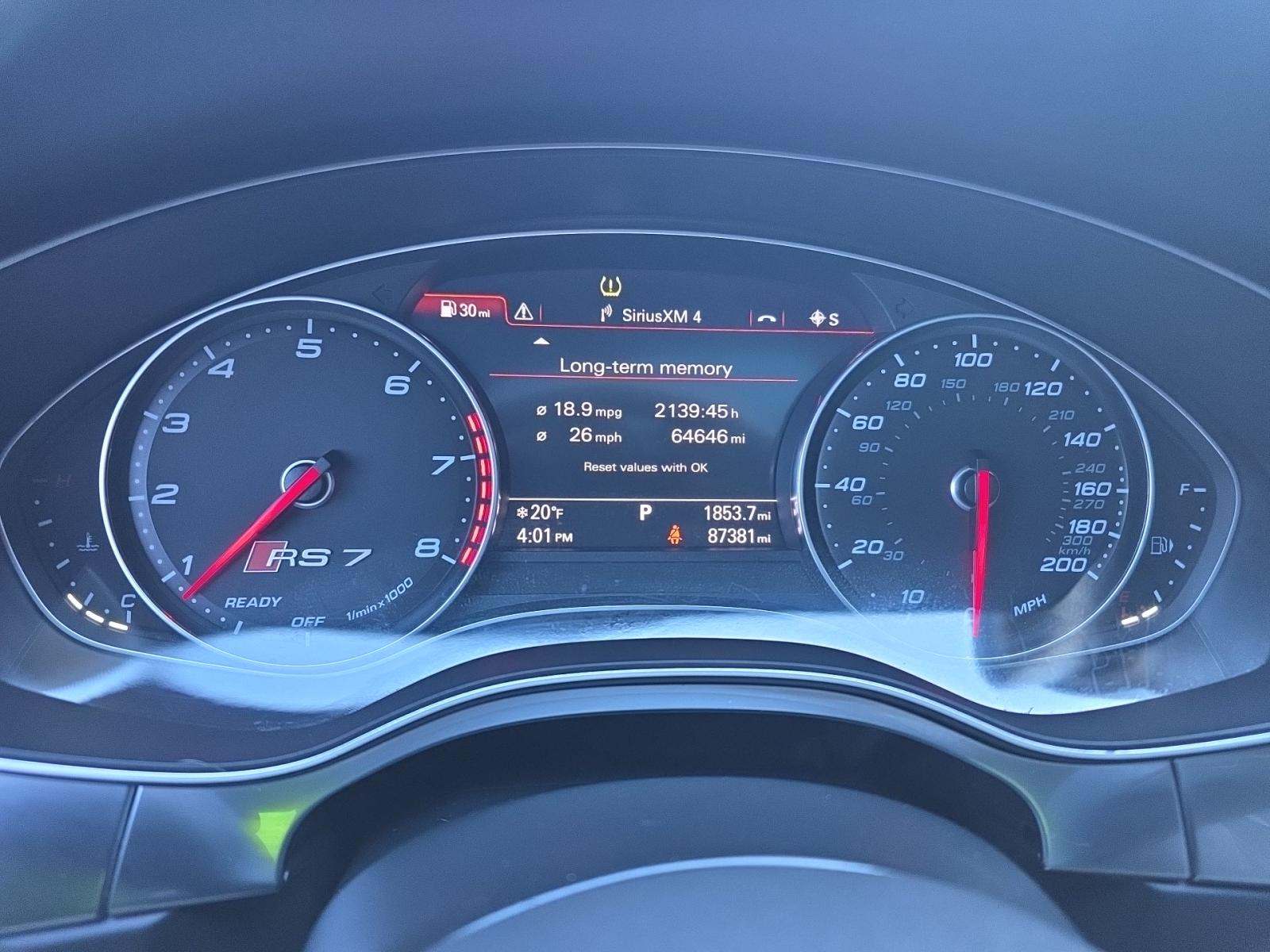 2016 Audi RS 7 Prestige AWD