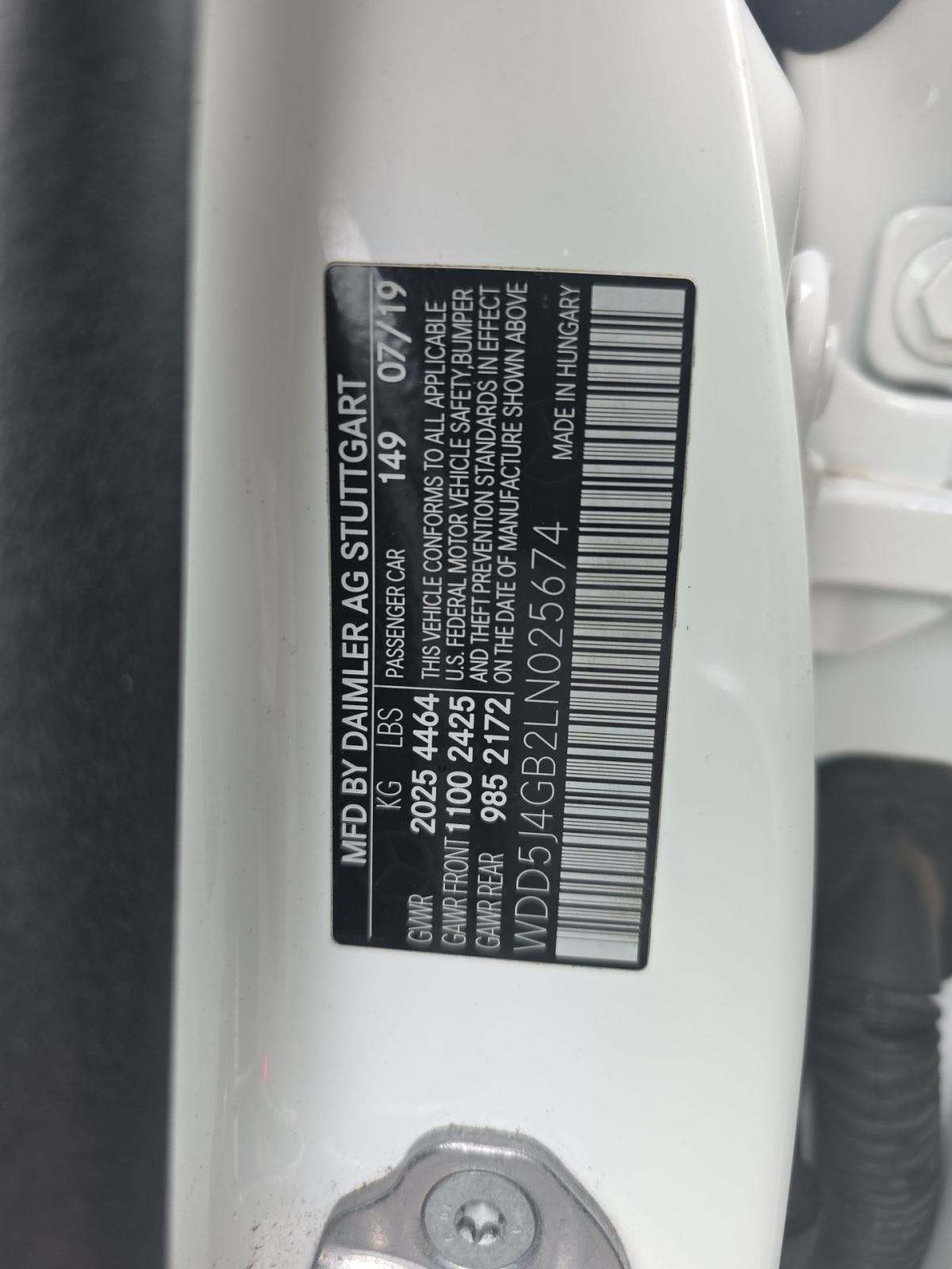 2020 Mercedes-Benz CLA CLA 250 FWD