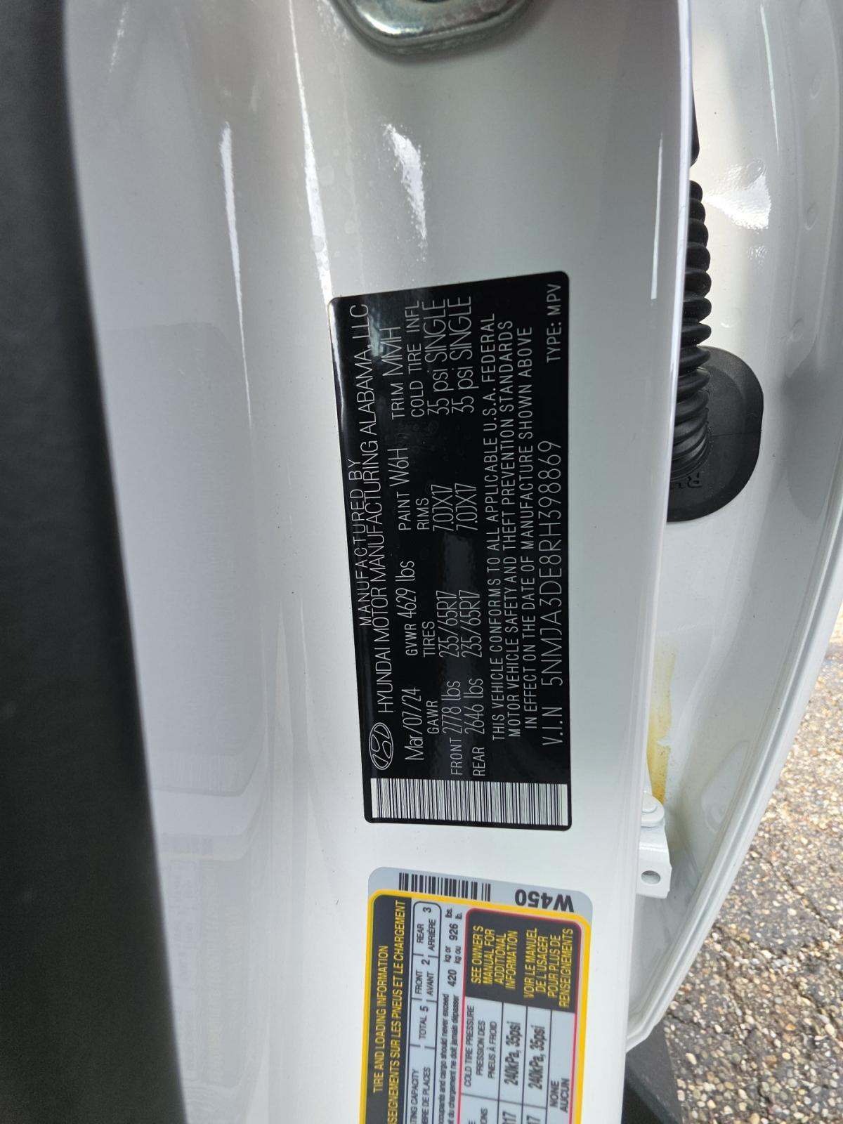 2024 Hyundai Tucson SE FWD