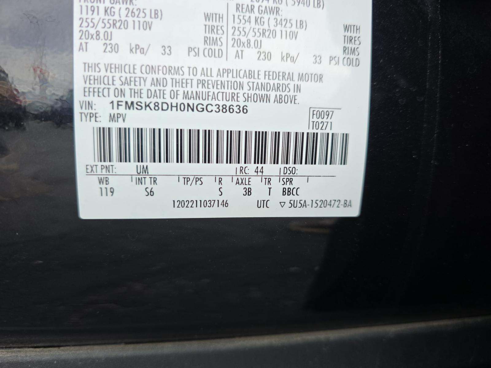 2022 Ford Explorer XLT AWD