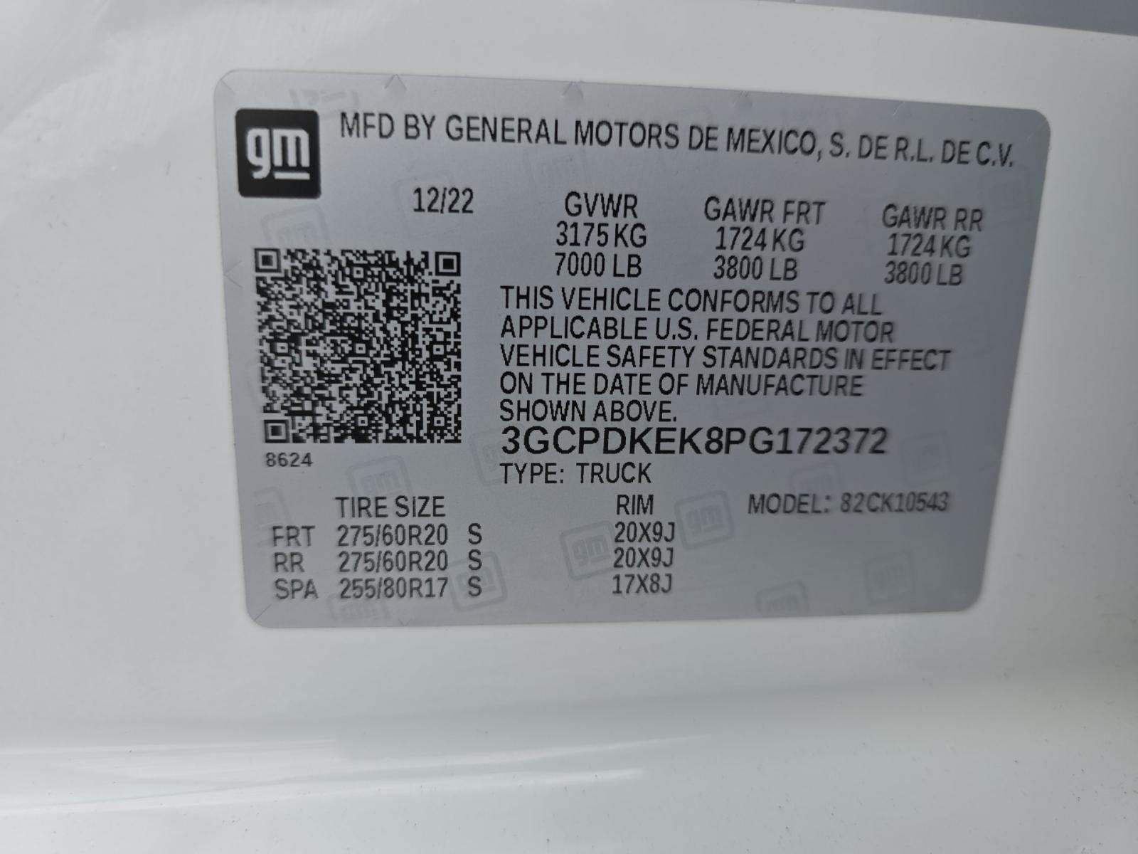 2023 Chevrolet Silverado 1500 LT AWD