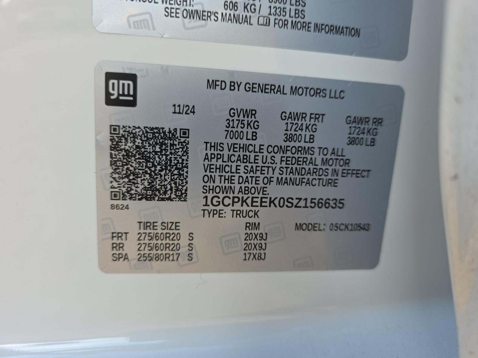 2025 Chevrolet Silverado 1500 RST AWD