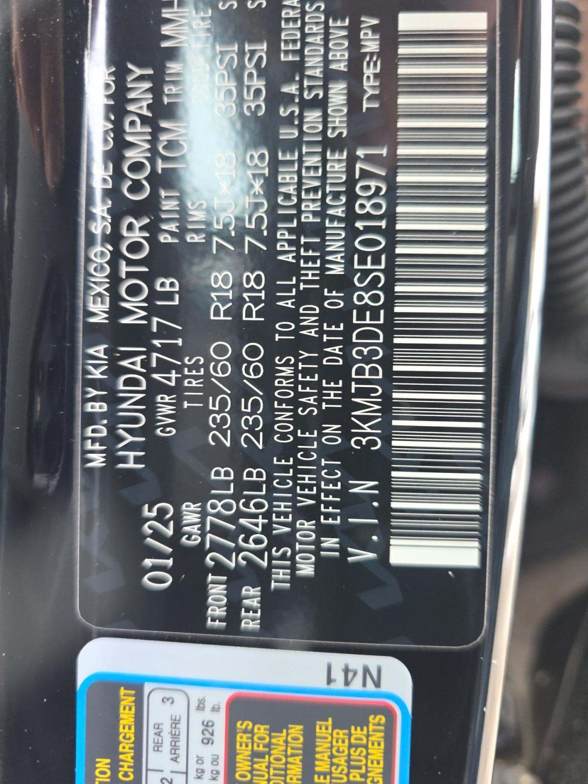 2025 Hyundai Tucson SEL FWD