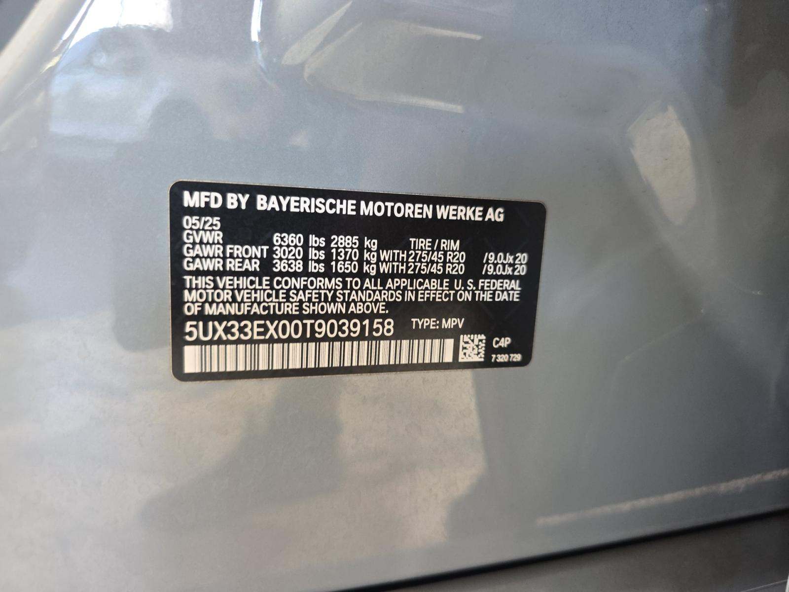2026 BMW X6 xDrive40i AWD