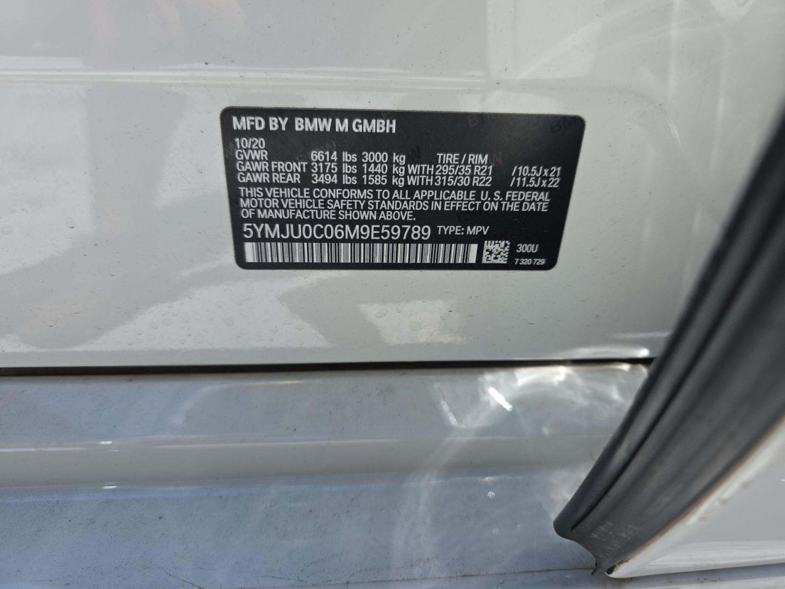2021 BMW X5 M Base AWD