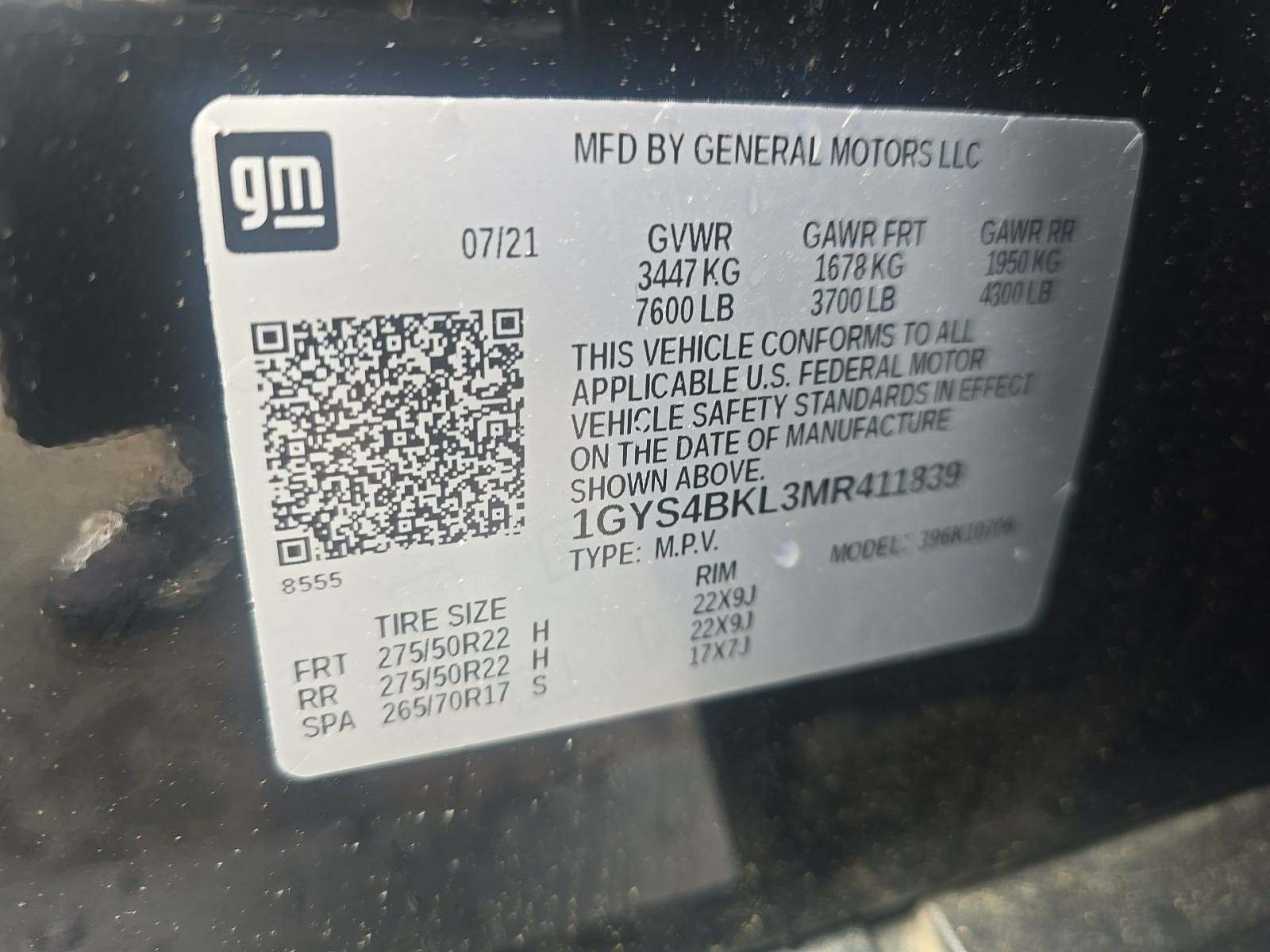 2021 Cadillac Escalade Premium Luxury AWD