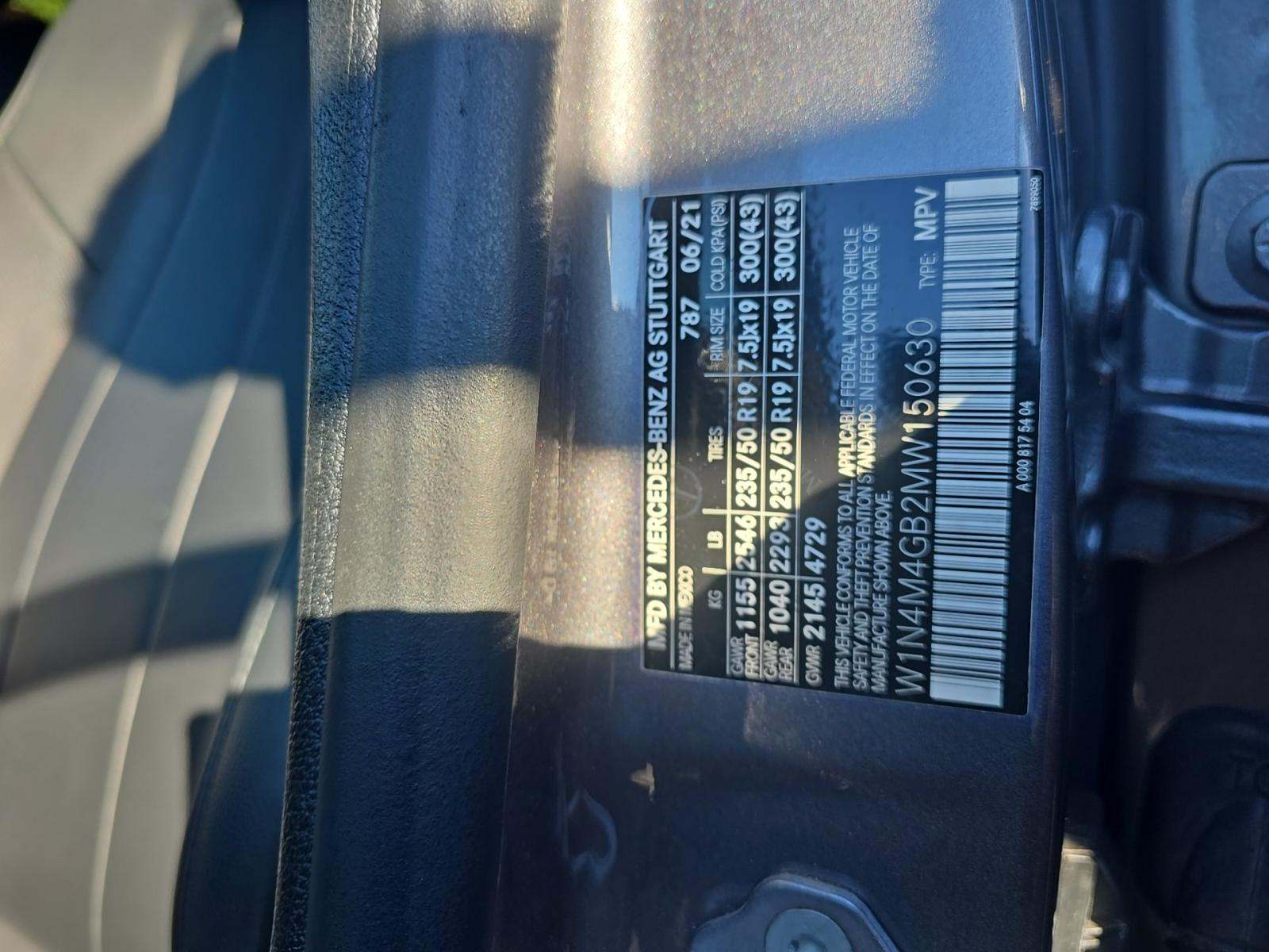 2021 Mercedes-Benz GLB GLB 250 FWD