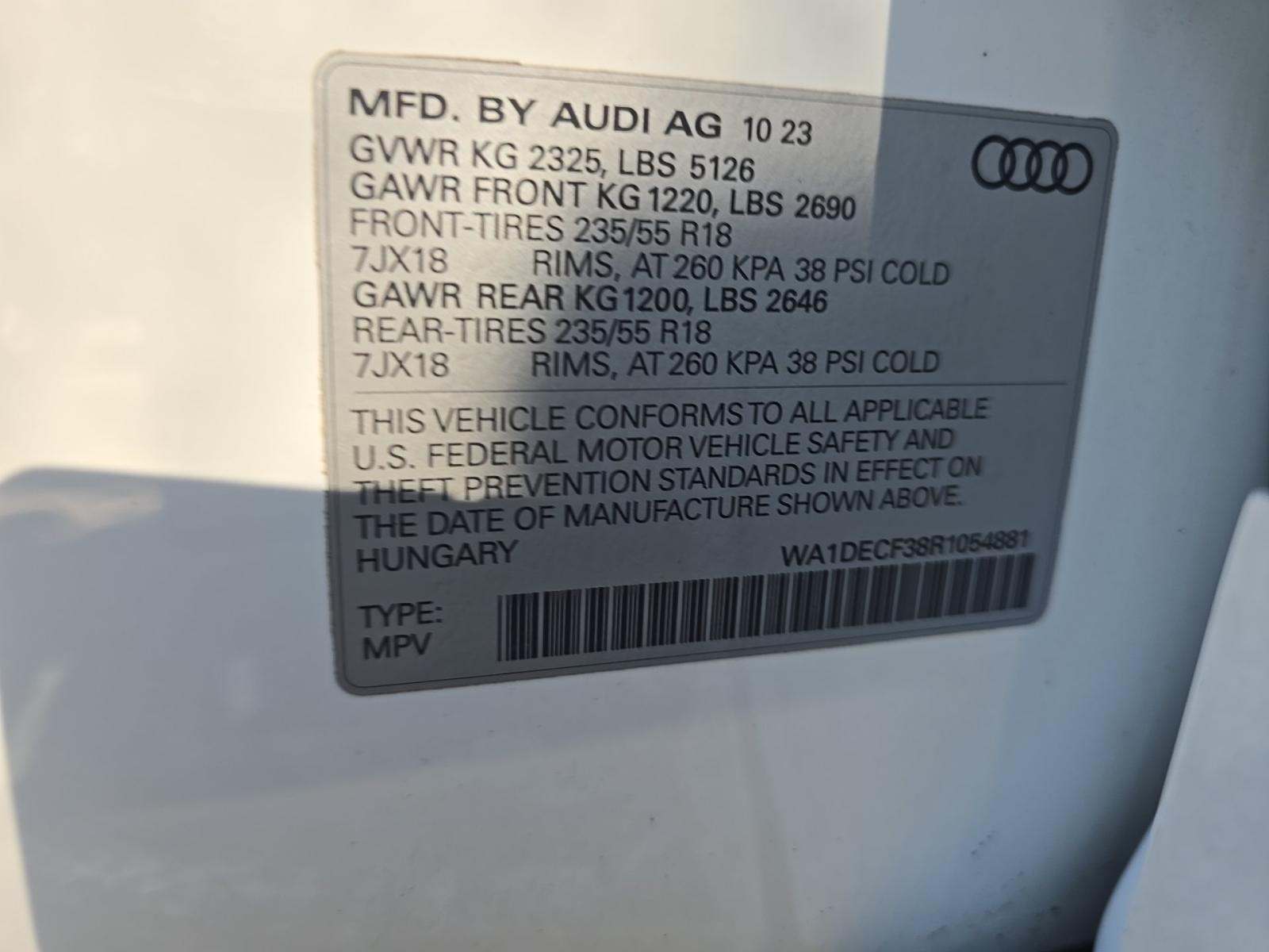 2024 Audi Q3 S line Premium AWD