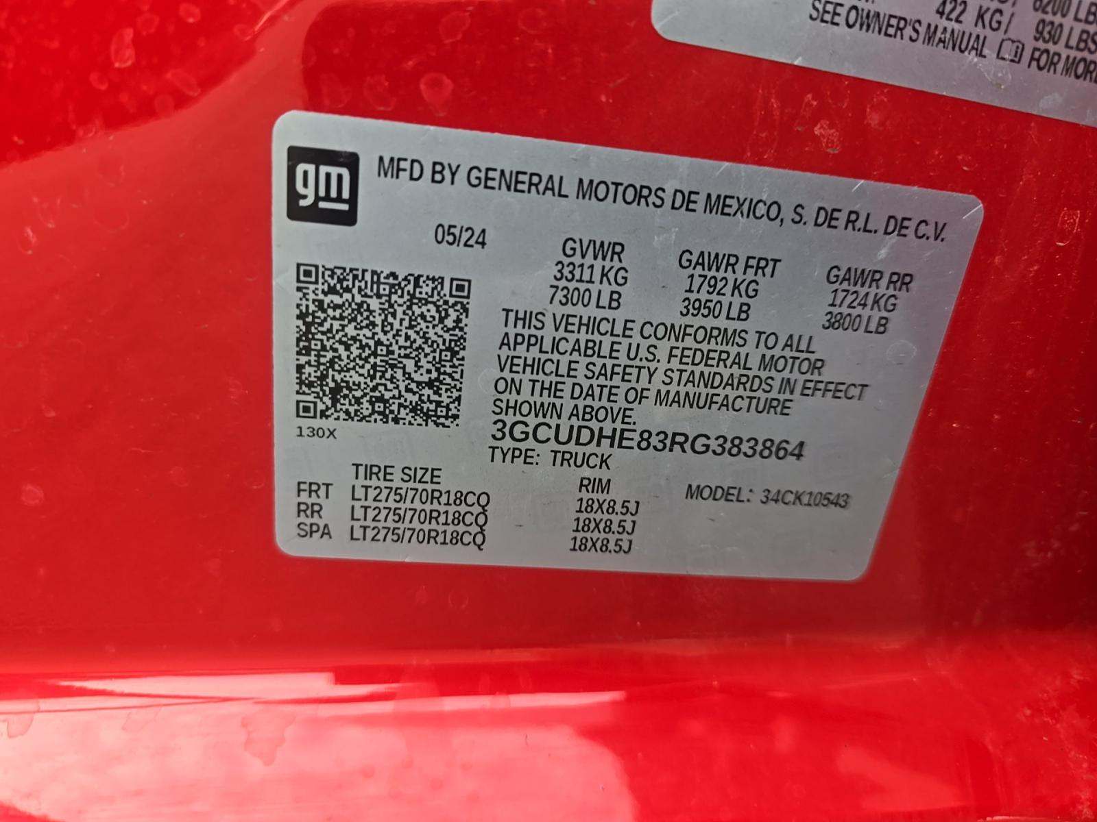 2024 Chevrolet Silverado 1500 ZR2 AWD