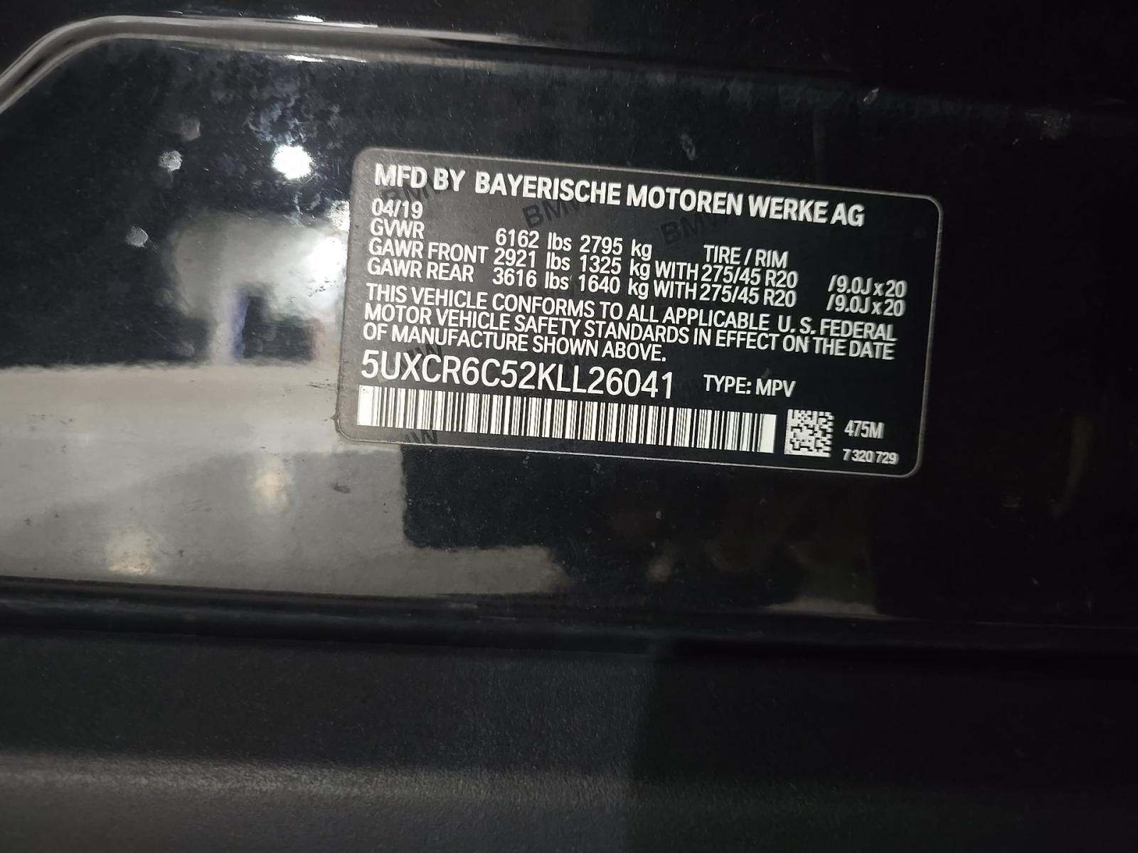 2019 BMW X5 xDrive40i AWD