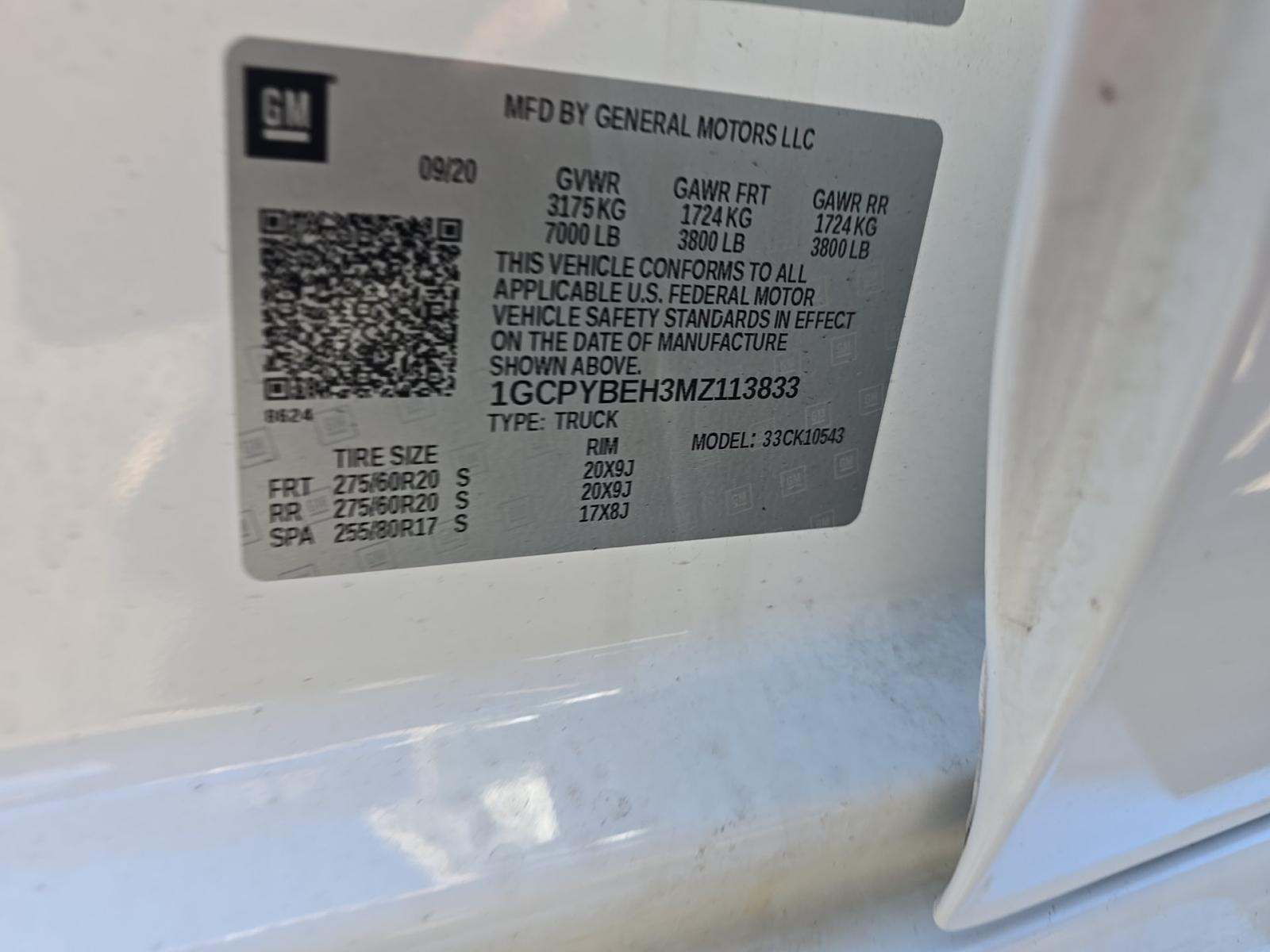 2021 Chevrolet Silverado 1500 Custom AWD