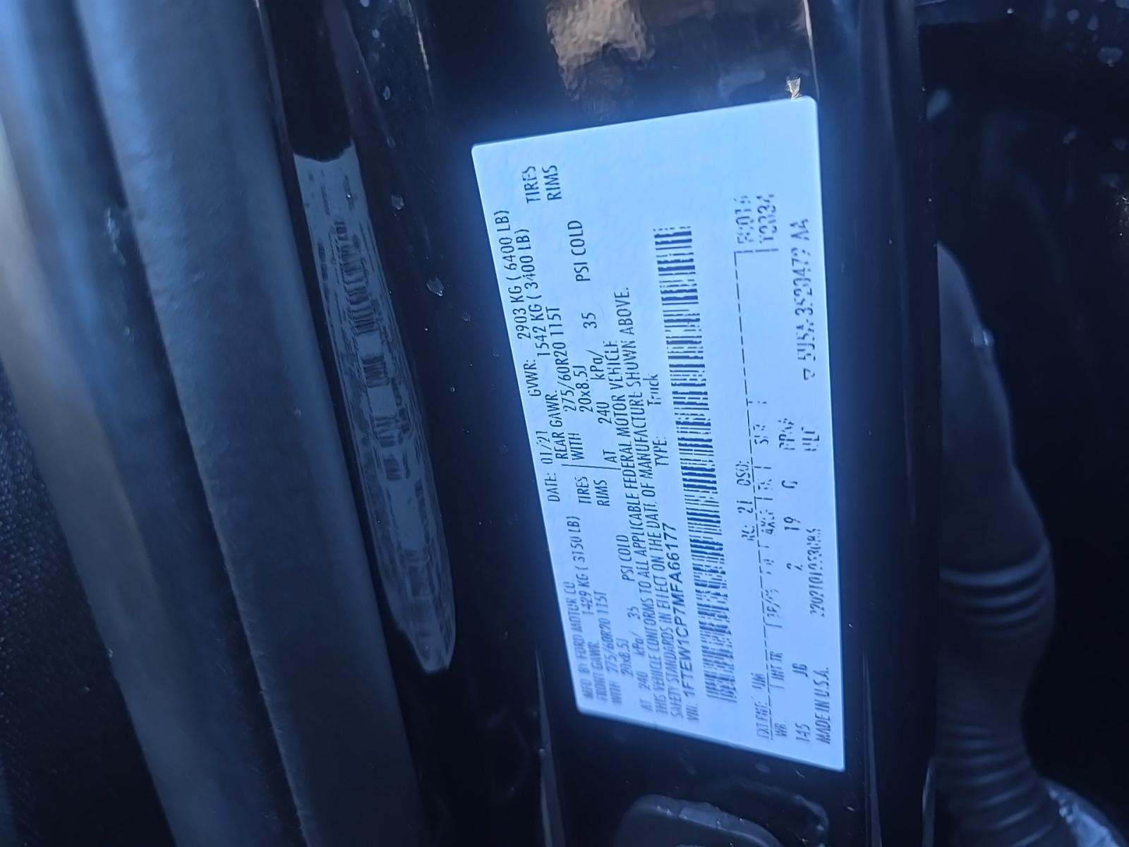 2021 Ford F-150 XL RWD