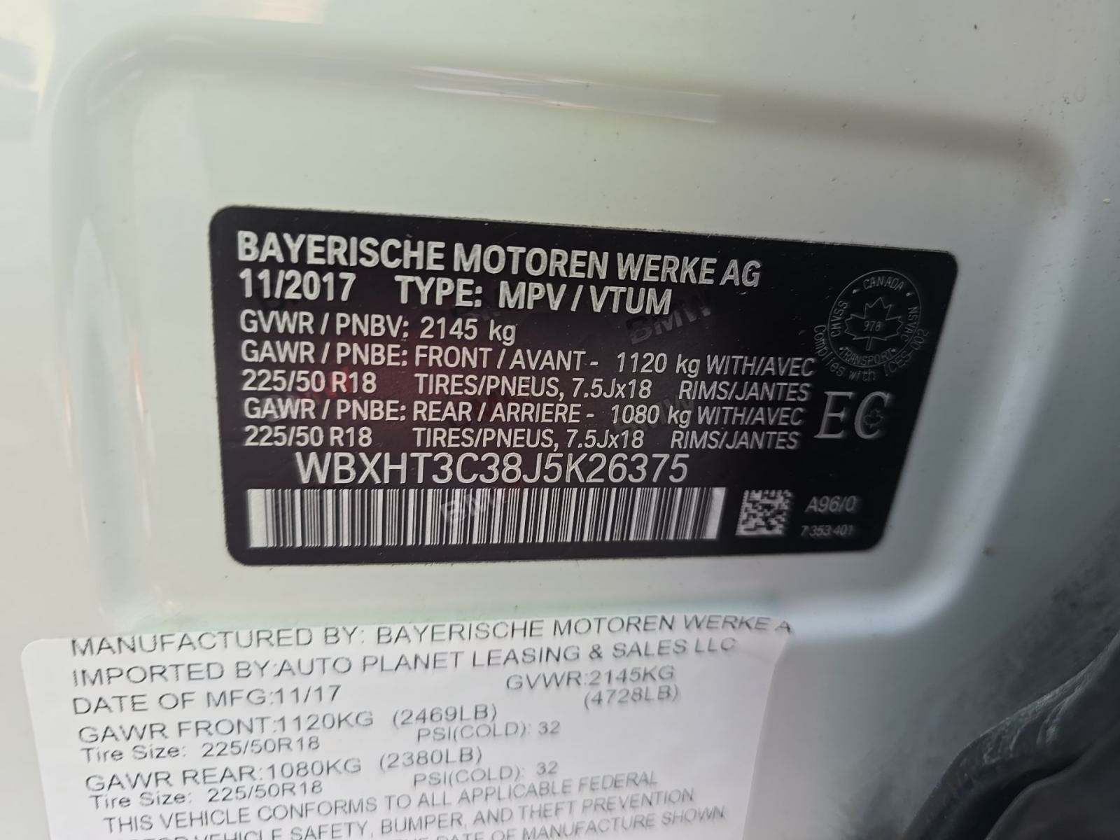 2018 BMW X1 xDrive28i AWD