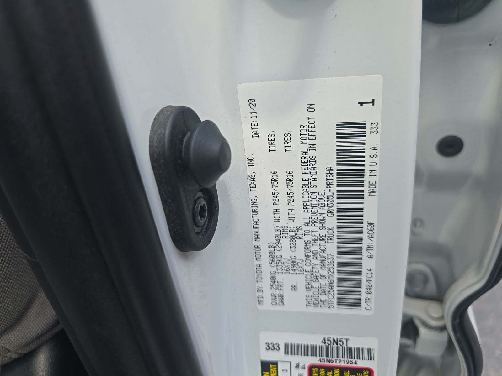 2021 Toyota Tacoma SR5 AWD