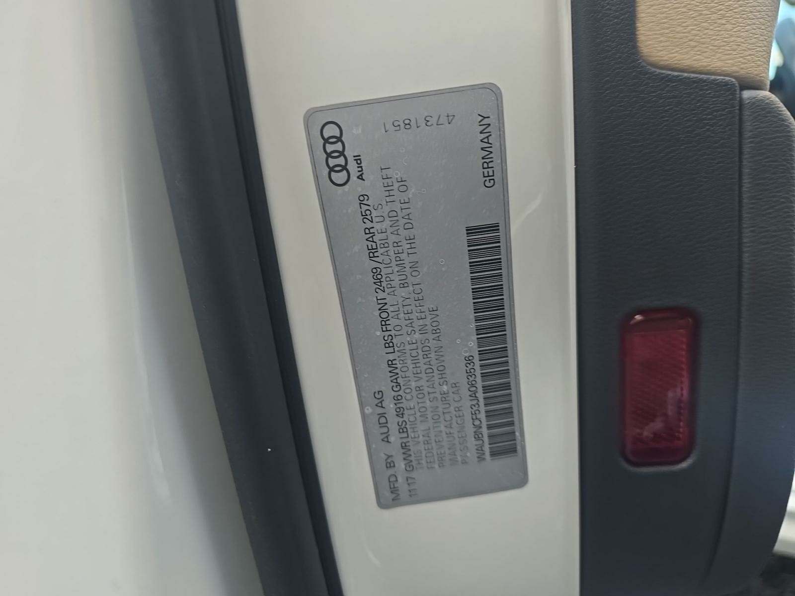 2018 Audi A5 Premium Plus AWD