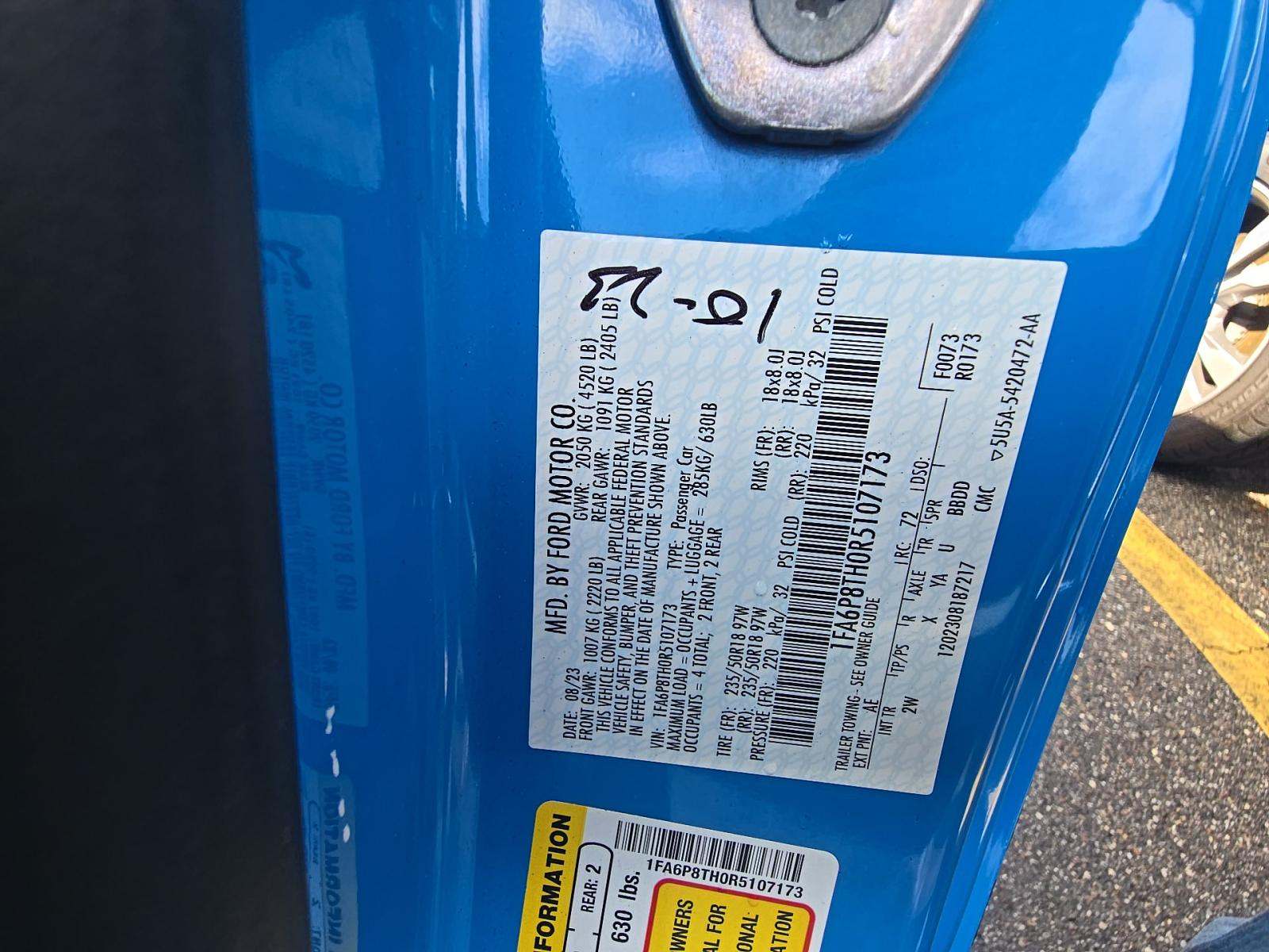 2024 Ford Mustang EcoBoost RWD