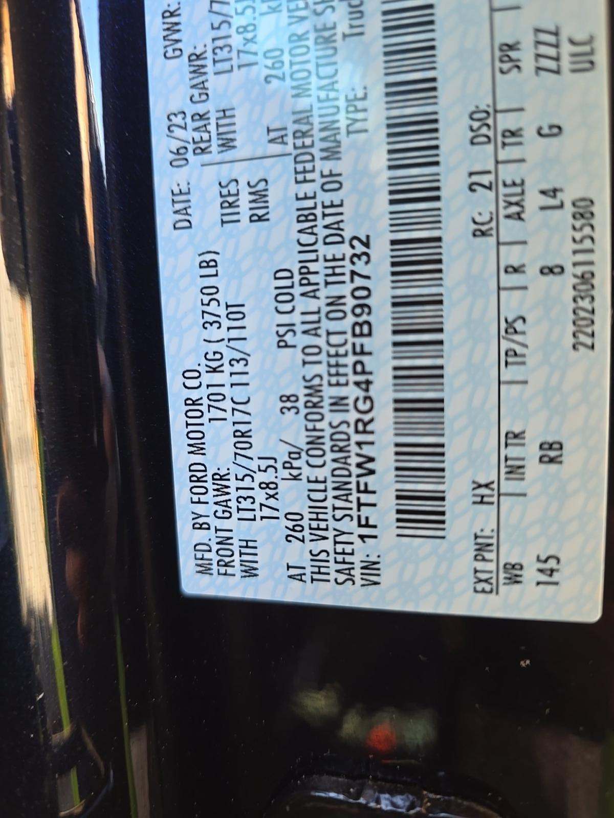 2023 Ford F-150 Raptor AWD