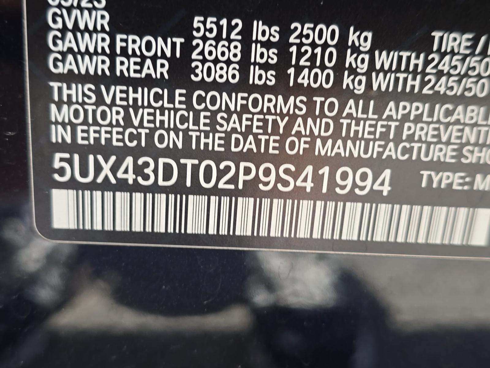 2023 BMW X4 M40i AWD