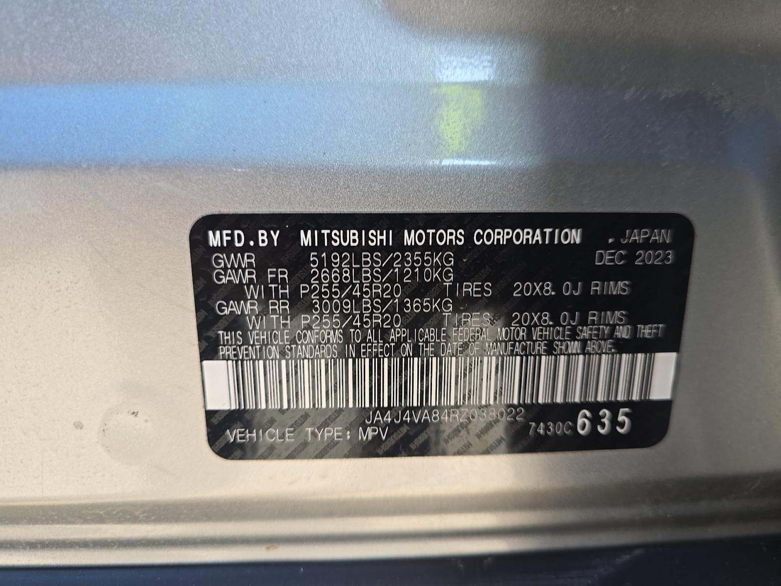 2024 Mitsubishi Outlander SE AWD