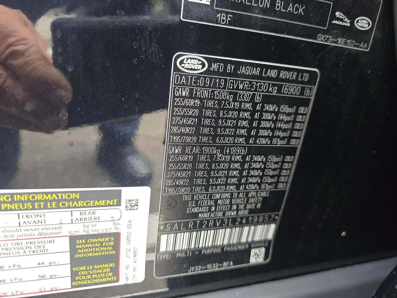 2020 Land Rover Discovery HSE Luxury AWD