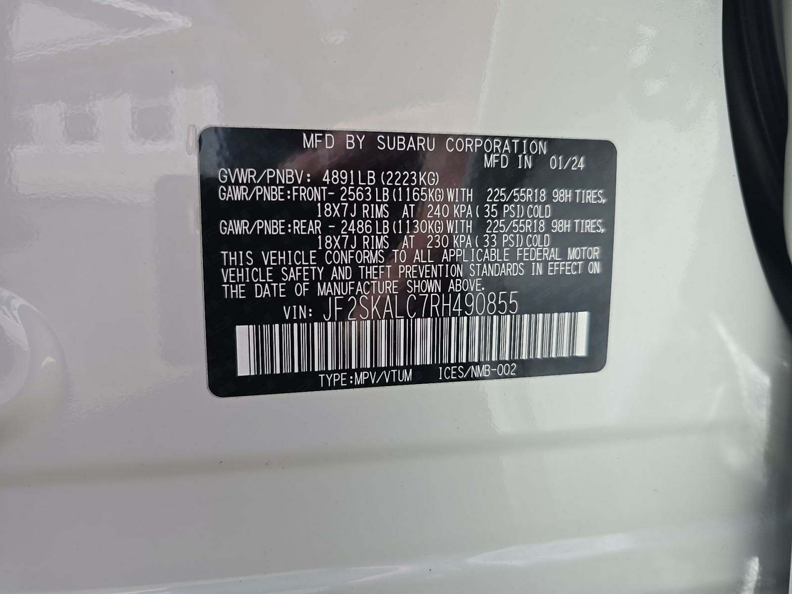 2024 Subaru Forester Limited AWD