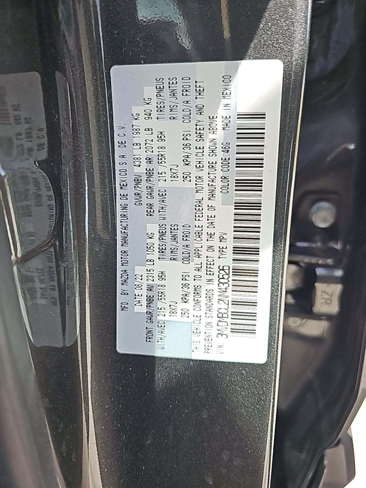 2022 MAZDA CX-30 2.5 S Preferred Package AWD