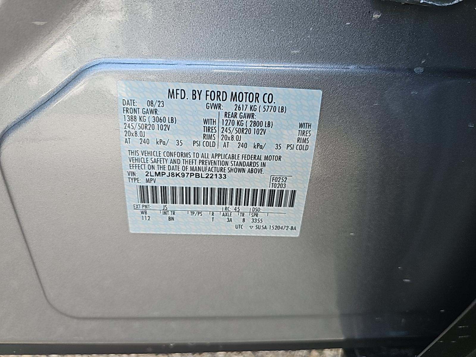 2023 Lincoln Nautilus Reserve AWD