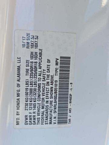 2018 Honda Odyssey Touring FWD