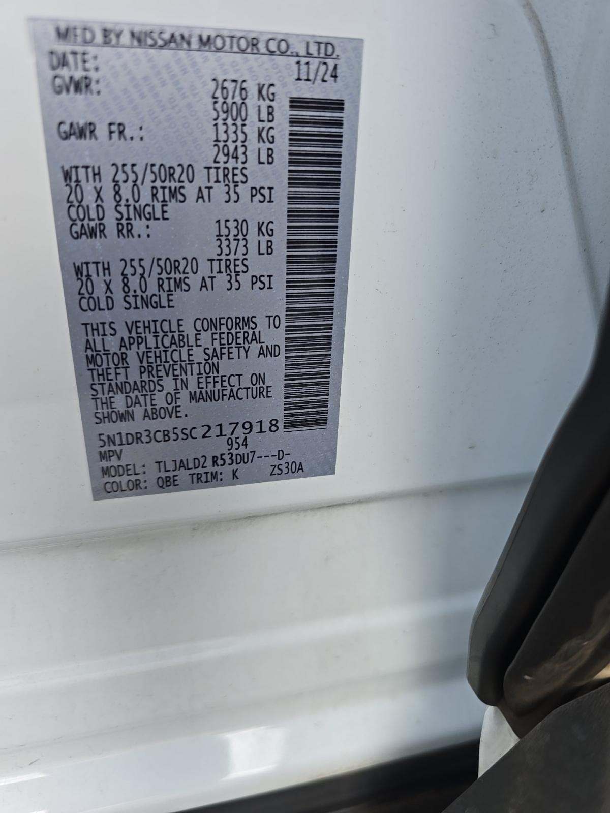 2025 Nissan Pathfinder SL FWD