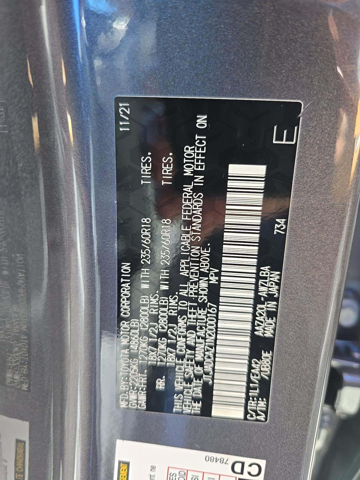 2022 Lexus NX NX 250 FWD