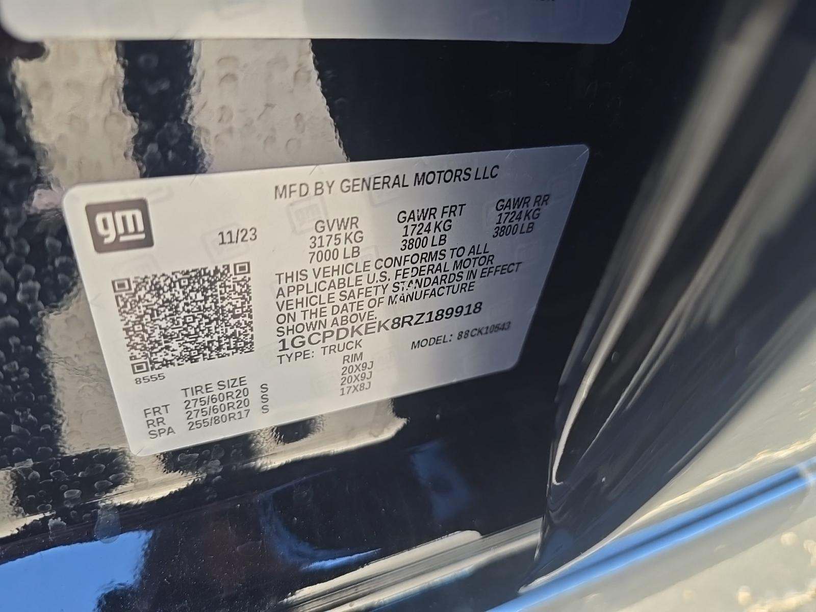 2024 Chevrolet Silverado 1500 LT AWD