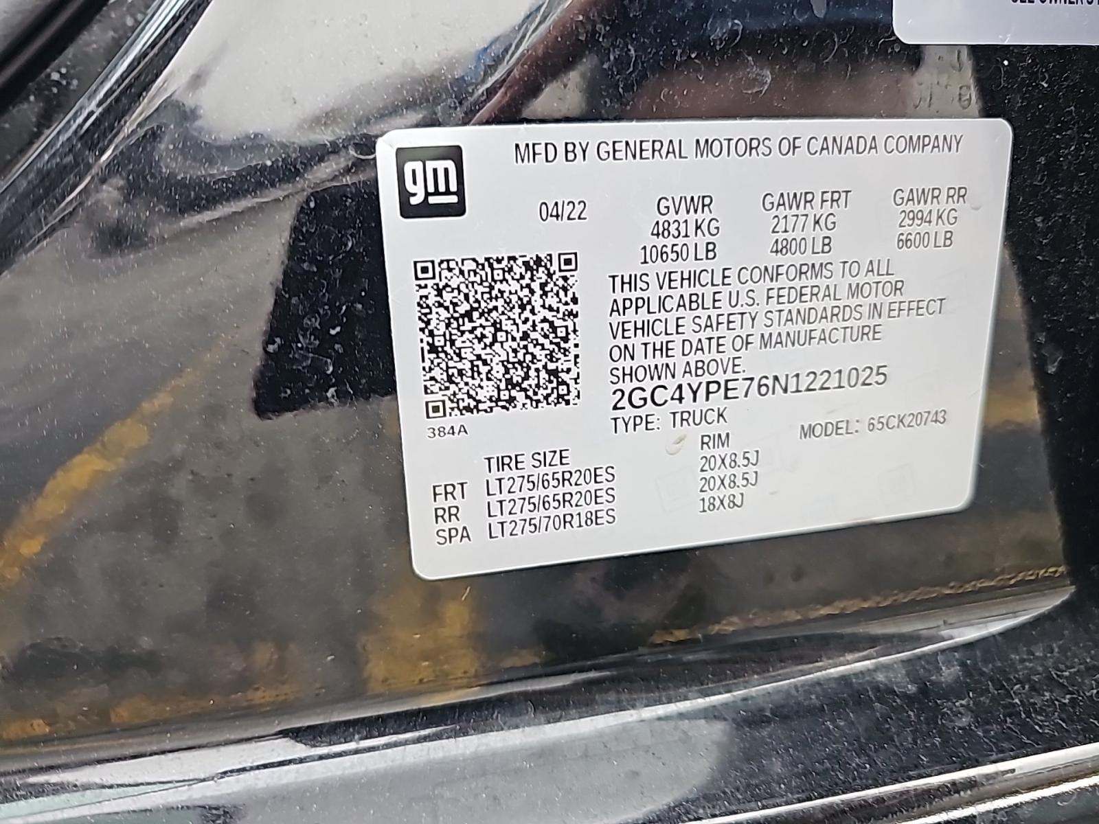 2022 Chevrolet Silverado 2500HD LTZ AWD