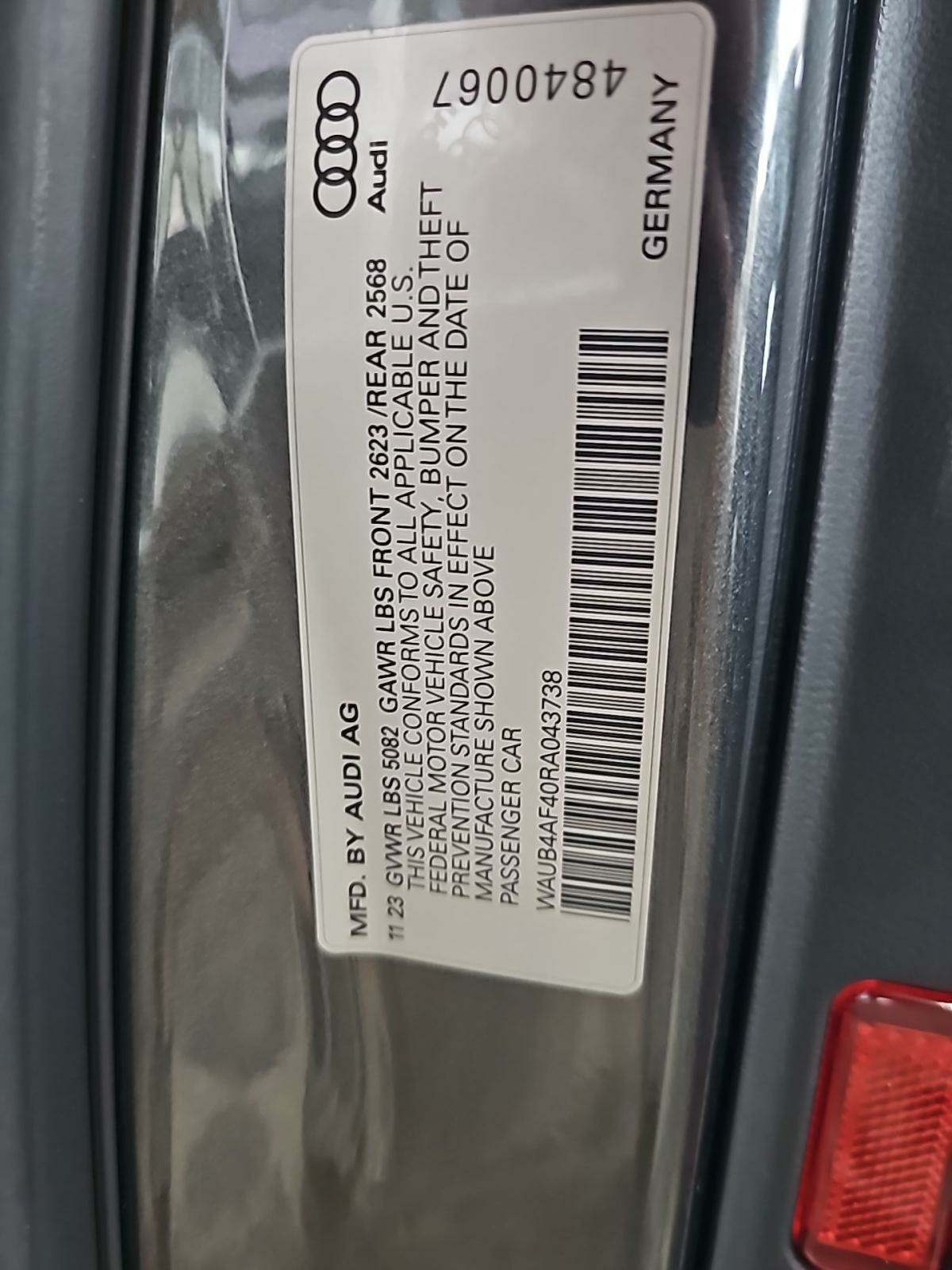 2024 Audi S4 Premium Plus AWD