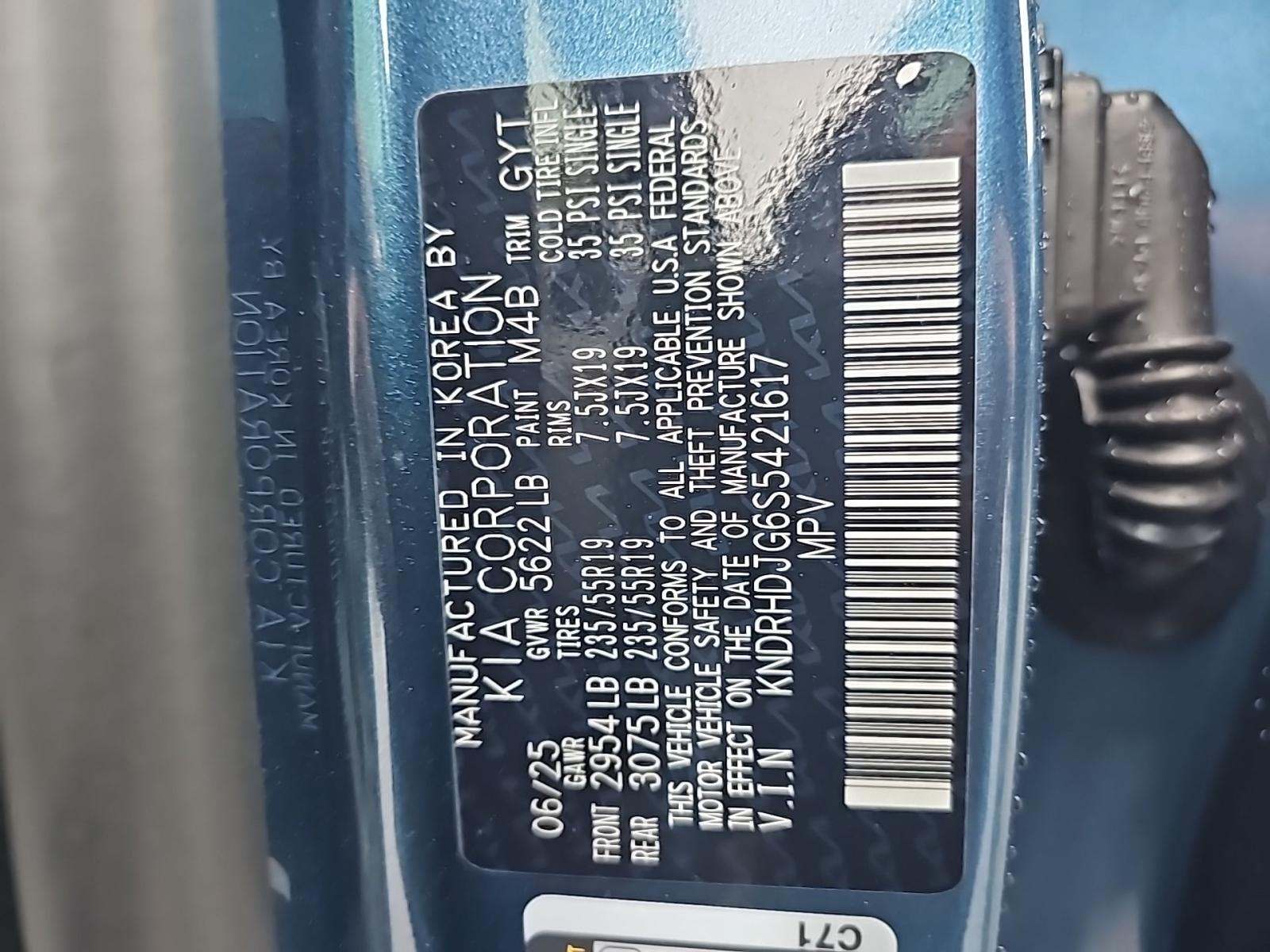 2025 Kia Sorento Hybrid EX AWD