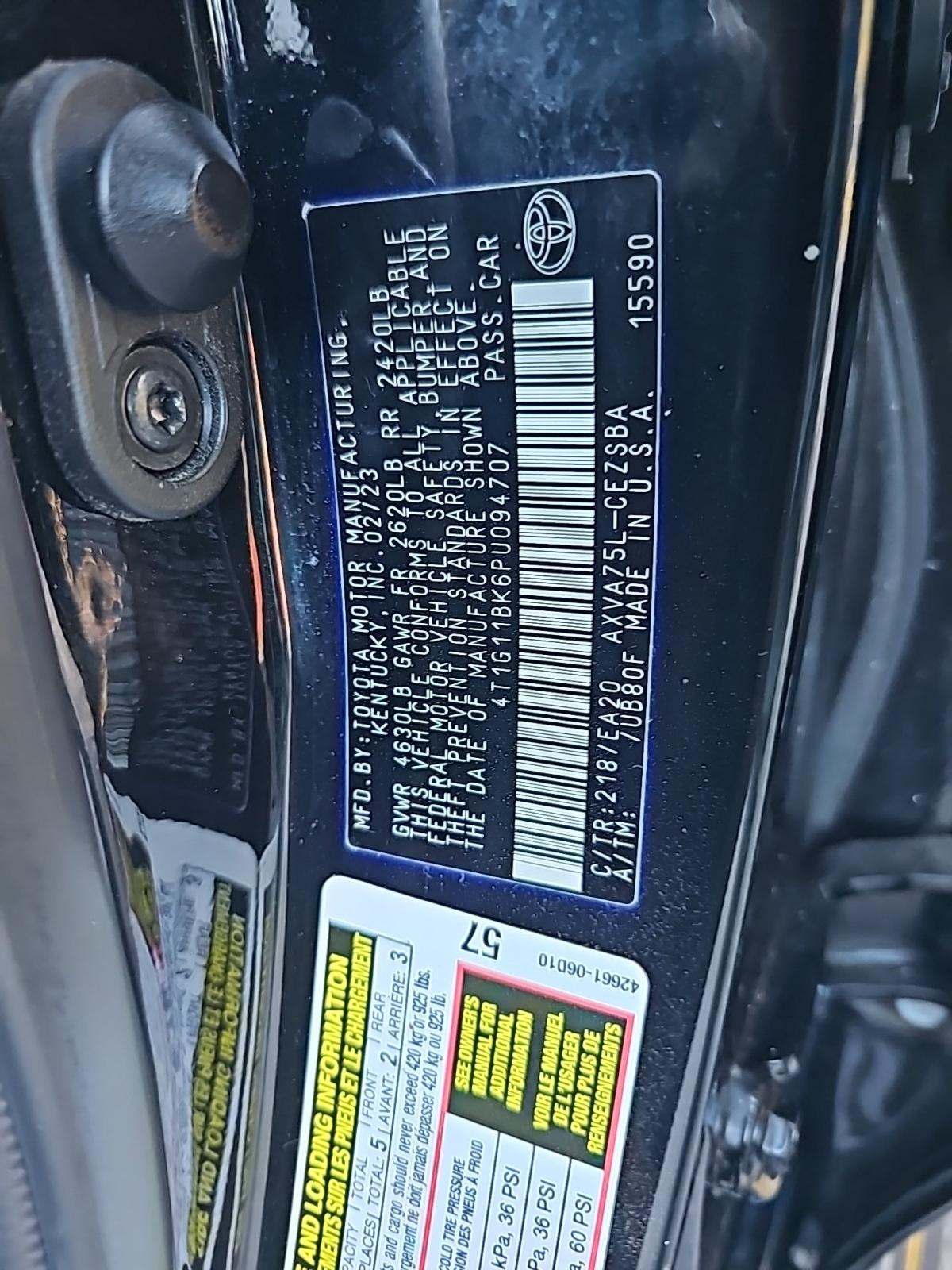 2023 Toyota Camry SE AWD