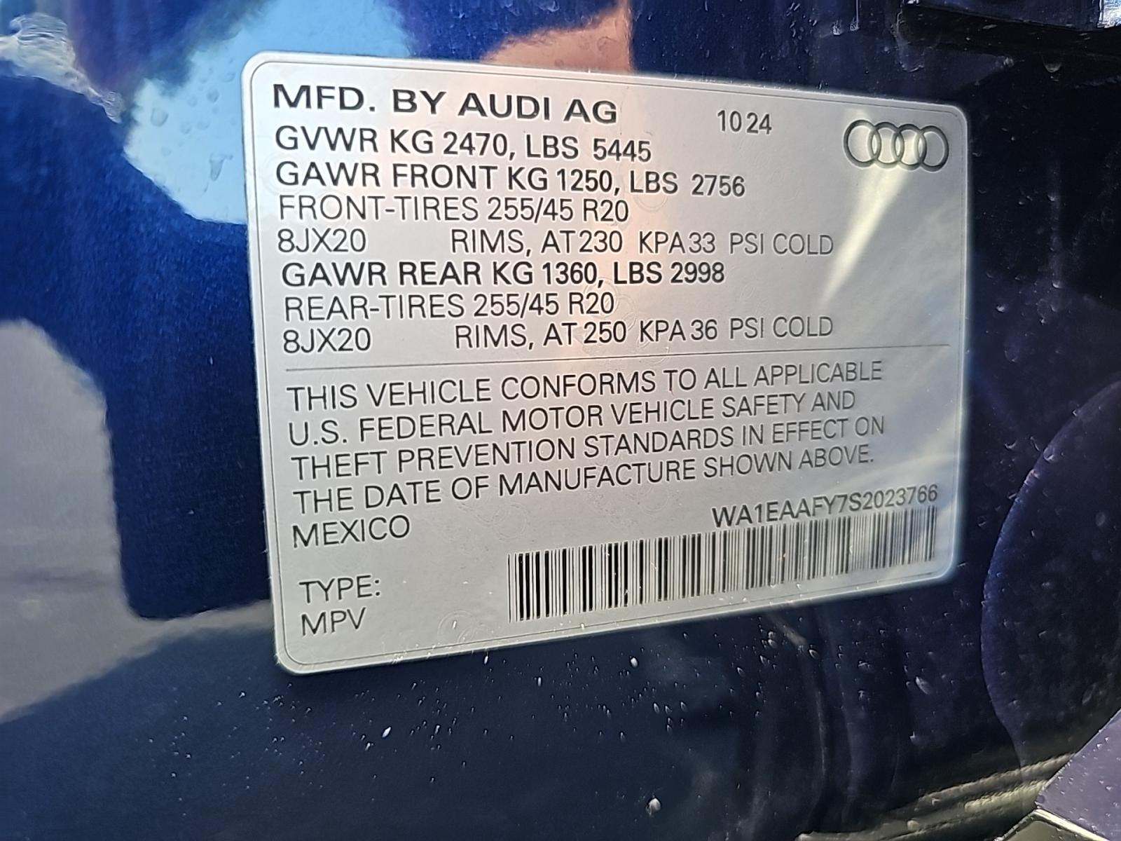 2025 Audi Q5 Premium Plus AWD