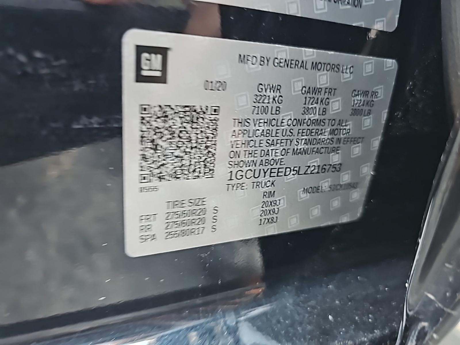 2020 Chevrolet Silverado 1500 RST AWD