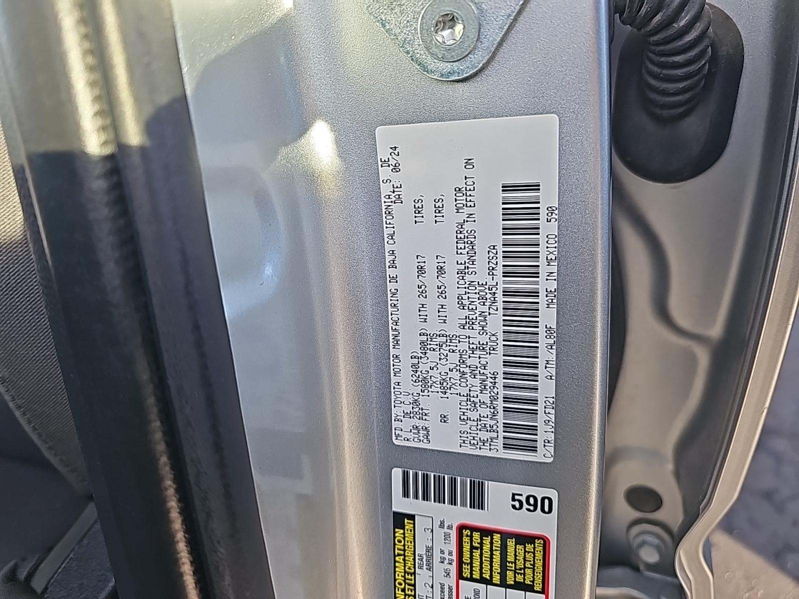 2024 Toyota Tacoma TRD Off-Road AWD