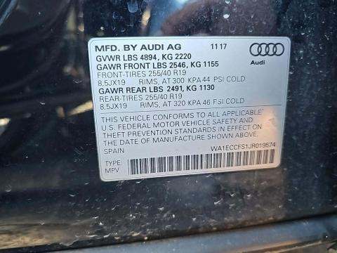 2018 Audi Q3 2.0T Premium AWD