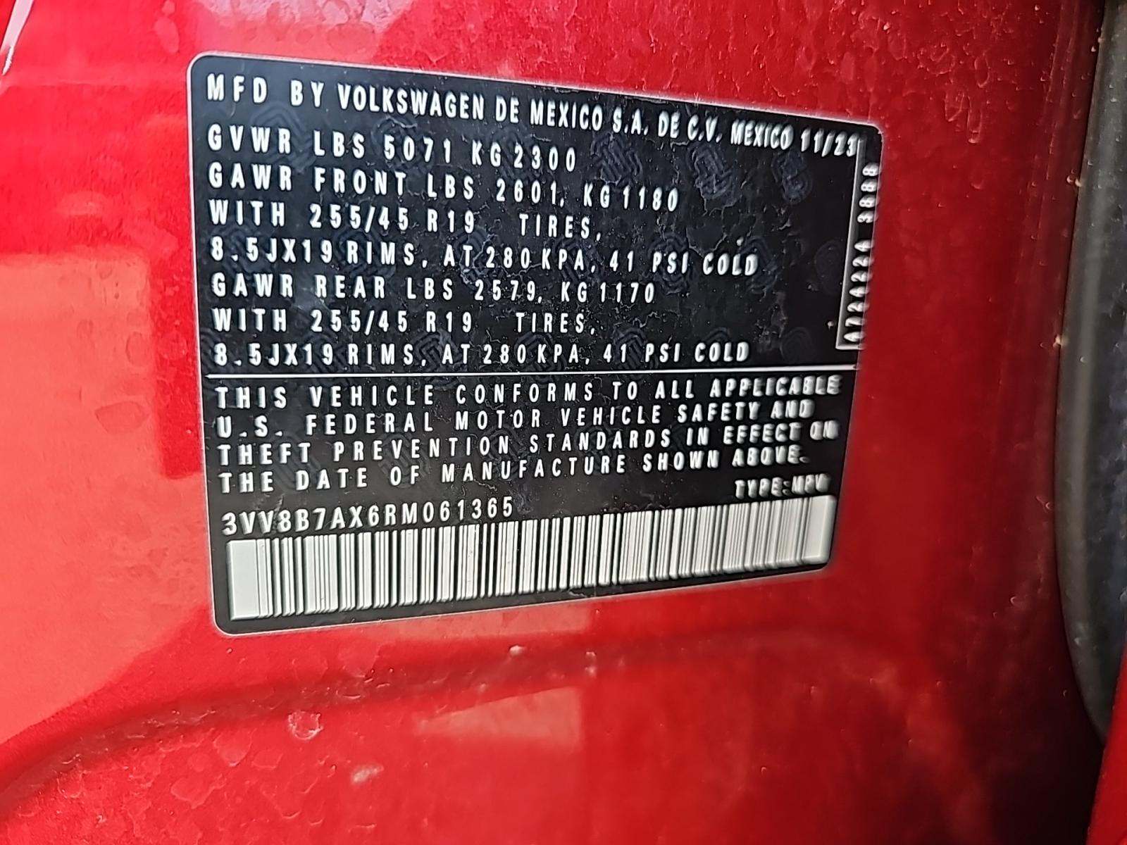 2024 Volkswagen Tiguan 2.0T SE R-Line Black AWD