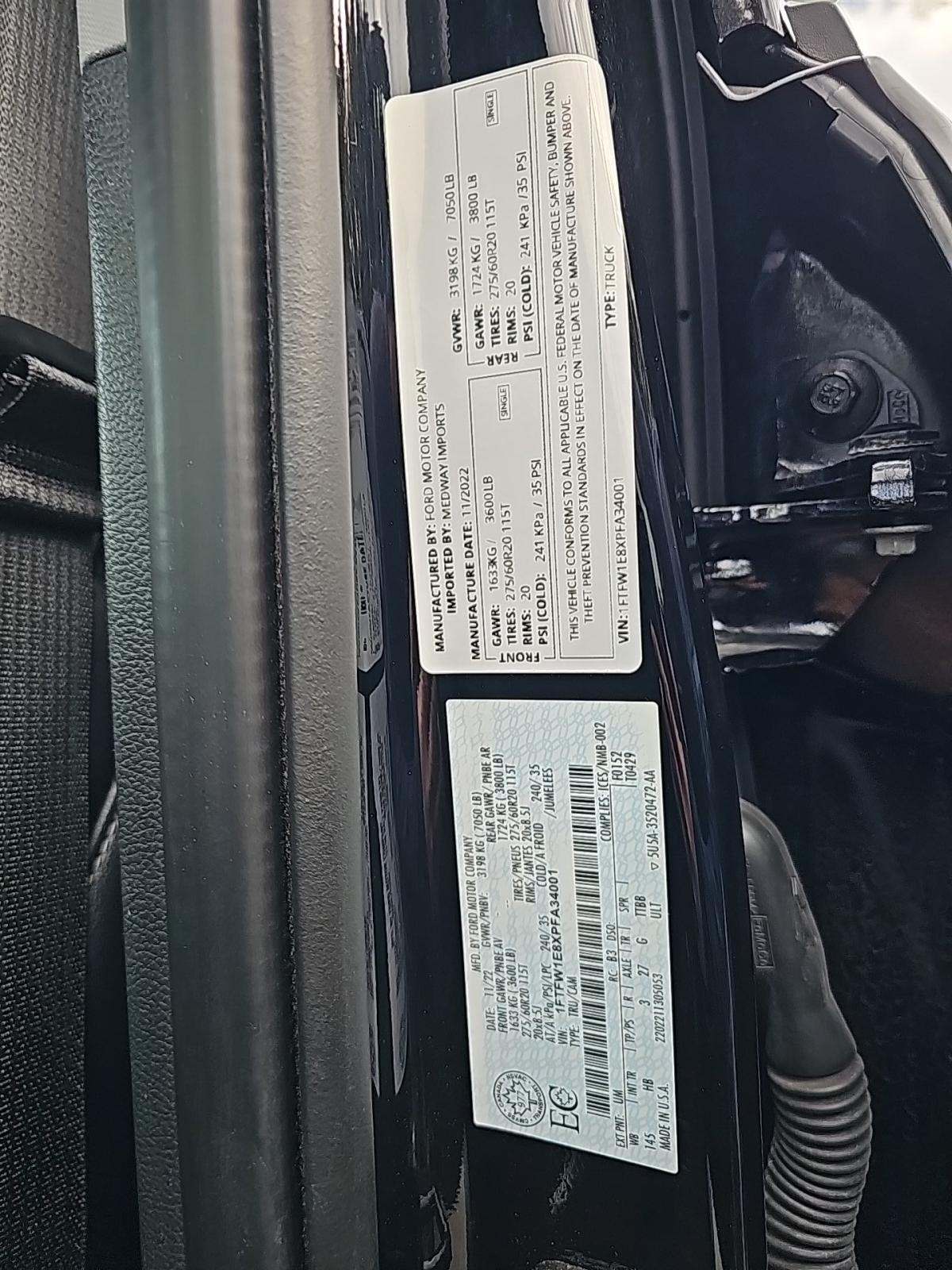 2023 Ford F-150 Lariat AWD