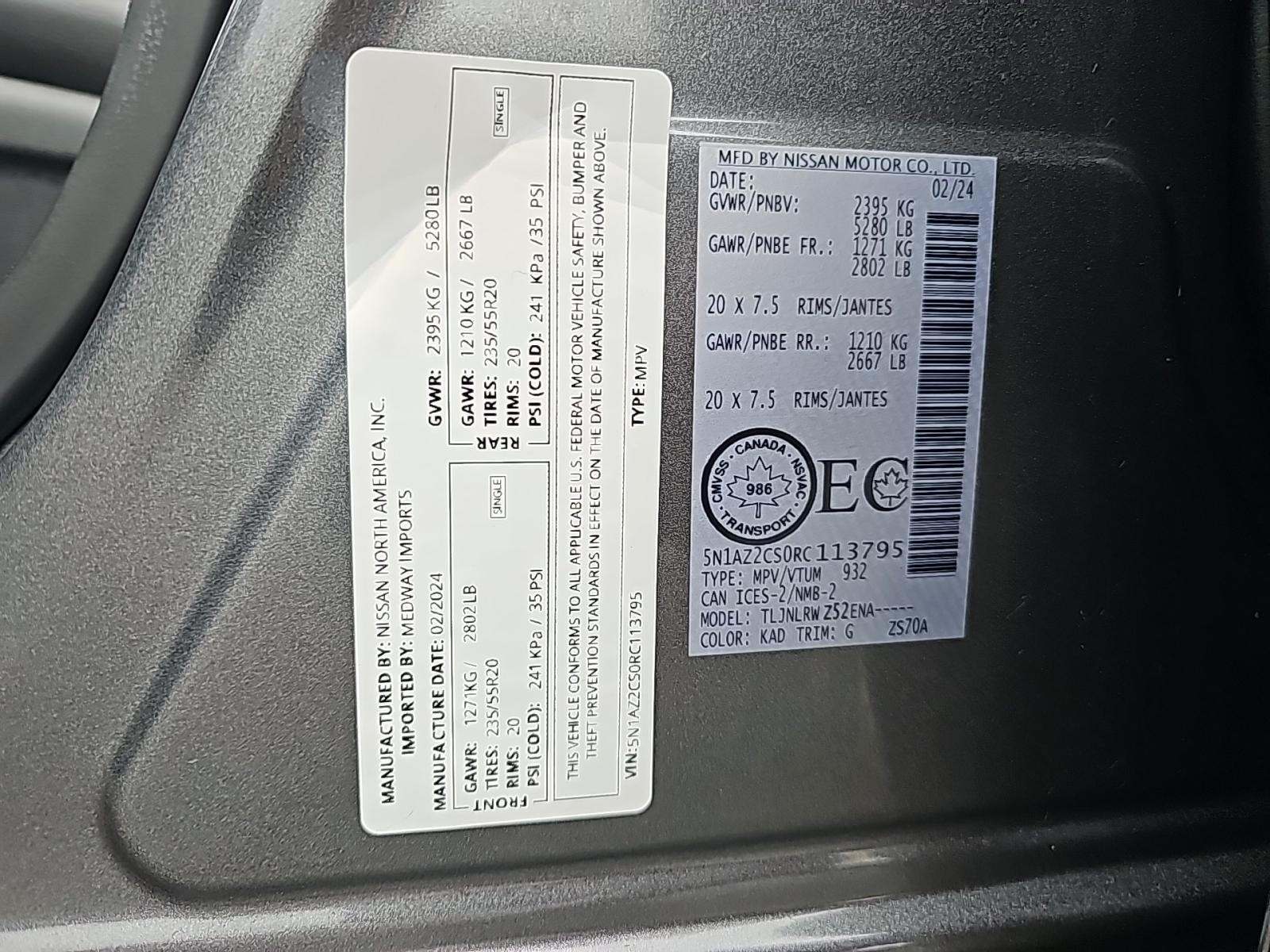 2024 Nissan Murano SL AWD