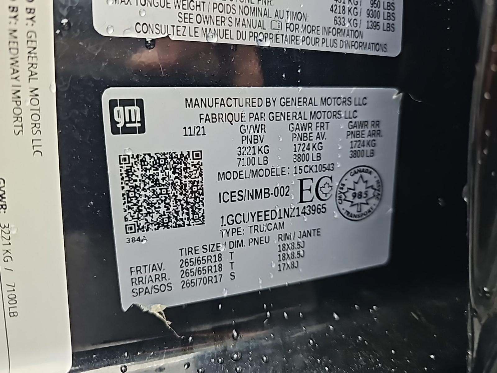 2022 Chevrolet Silverado 1500 RST AWD