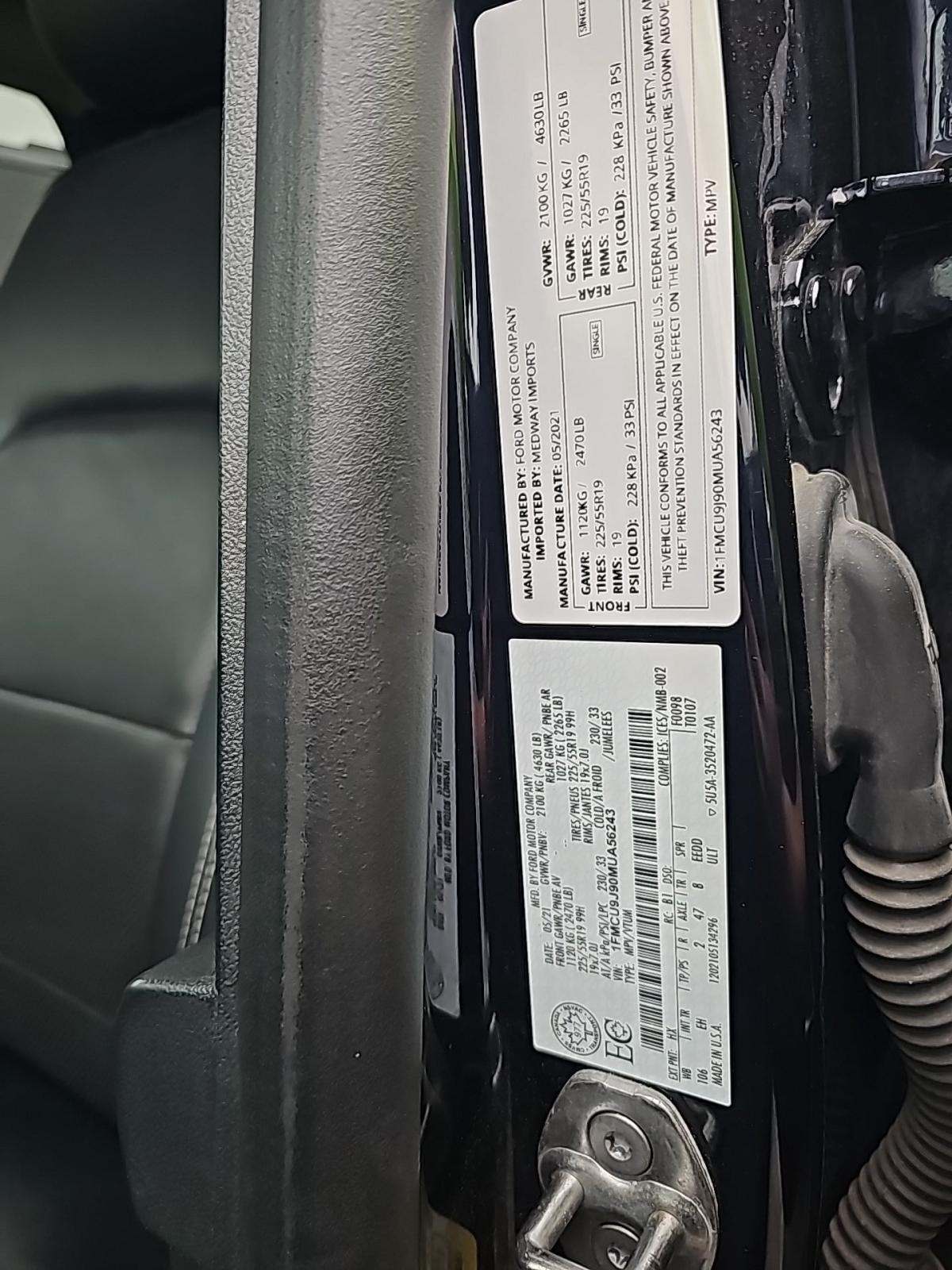 2021 Ford Escape Titanium AWD