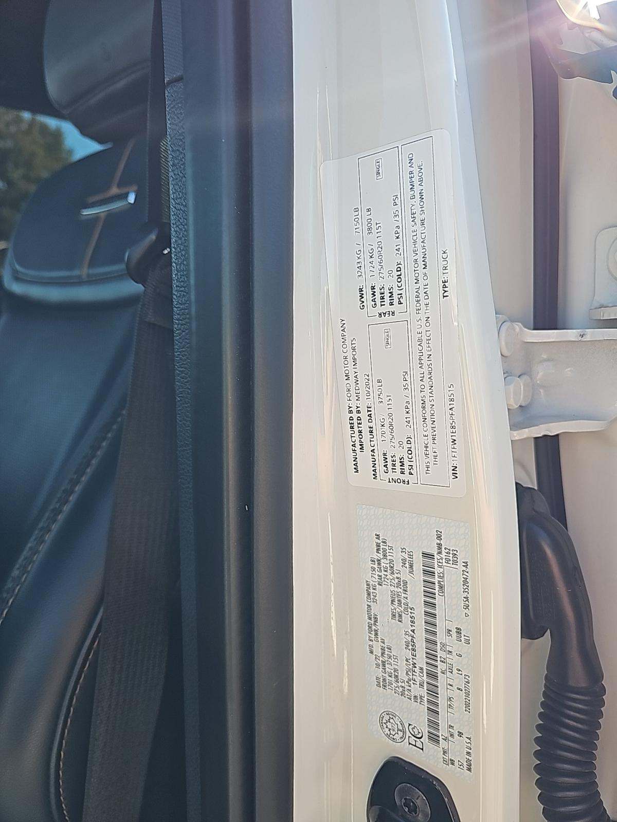 2023 Ford F-150 Platinum AWD